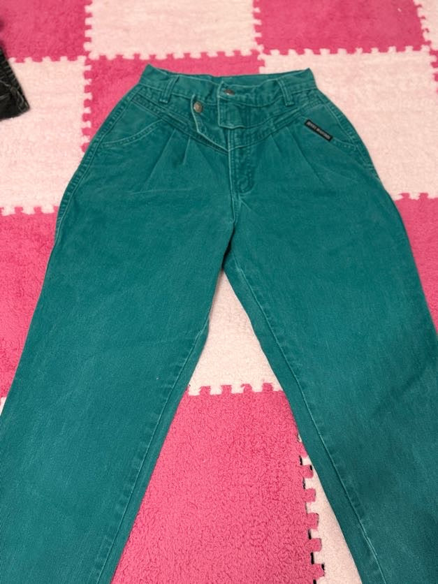 vintage green rockies