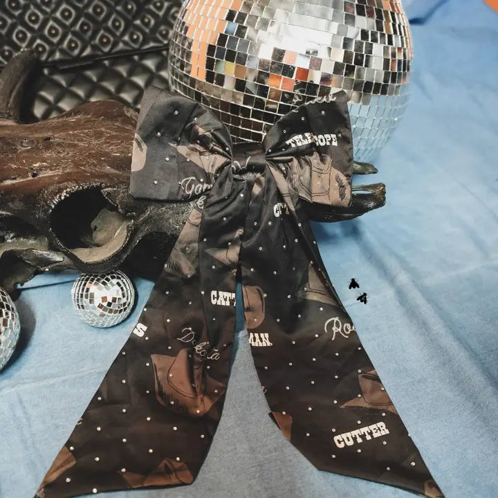 Black western bow
