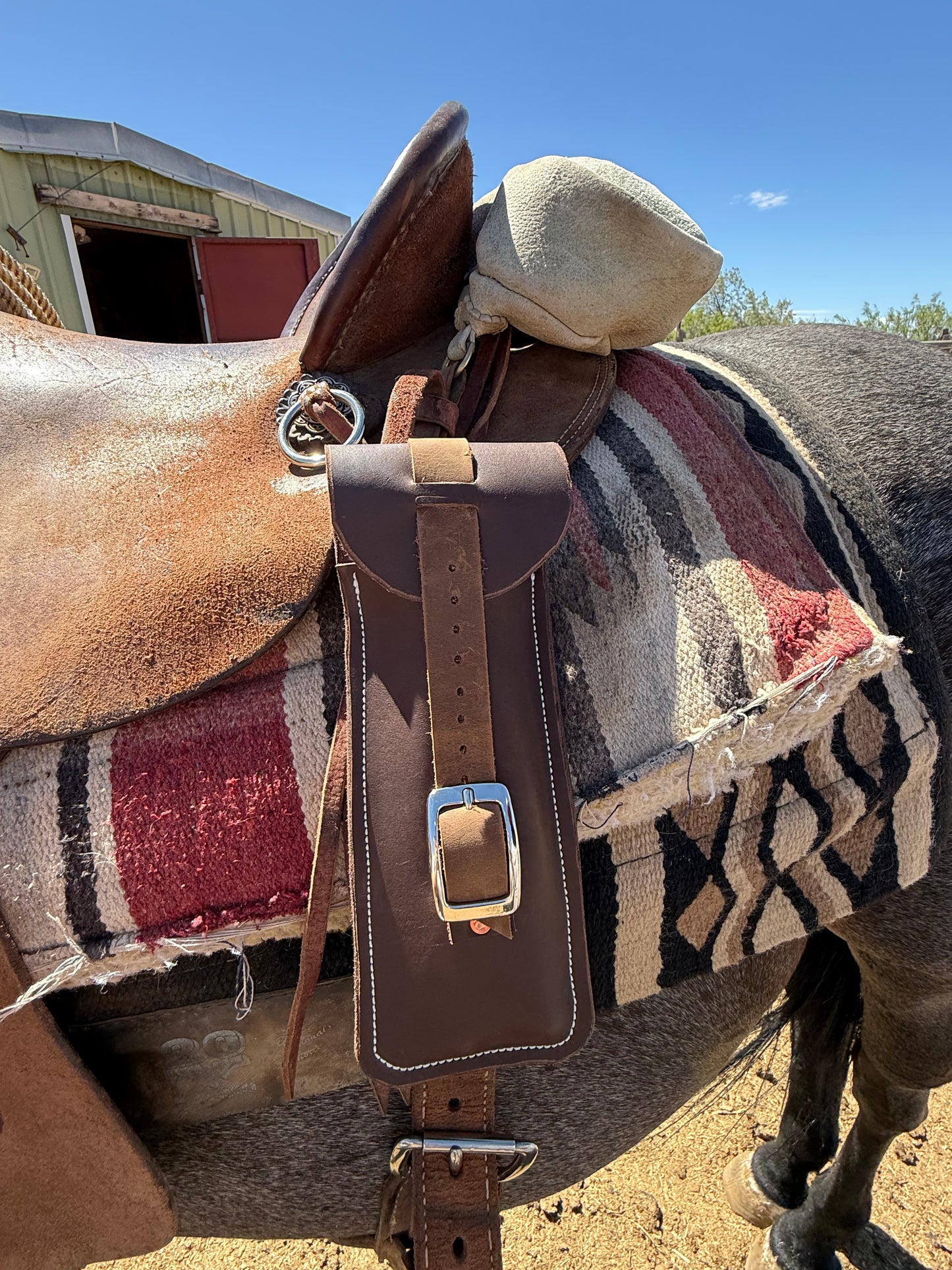 Plier holders for saddle